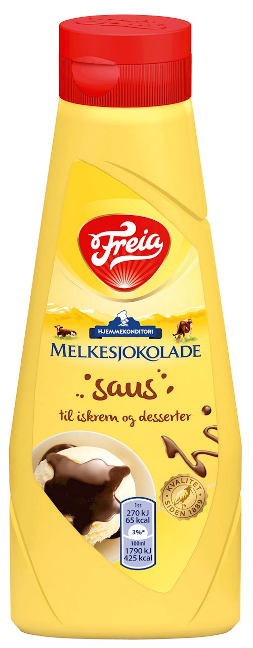 Bilde: © Freia / Kolonial.no Freia Melkesjokolade Topping 315 g