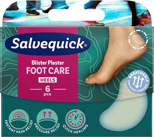 Bilde: © Salvequick / Kolonial.no Salvequick Gnagsårplaster 6 stk