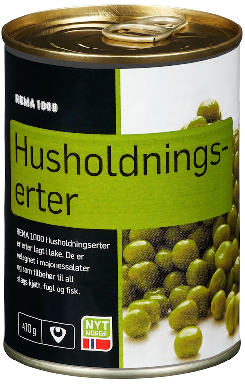 Bilde: © REMA 1000 / Kolonial.no REMA 1000 Husholdningserter 410 g