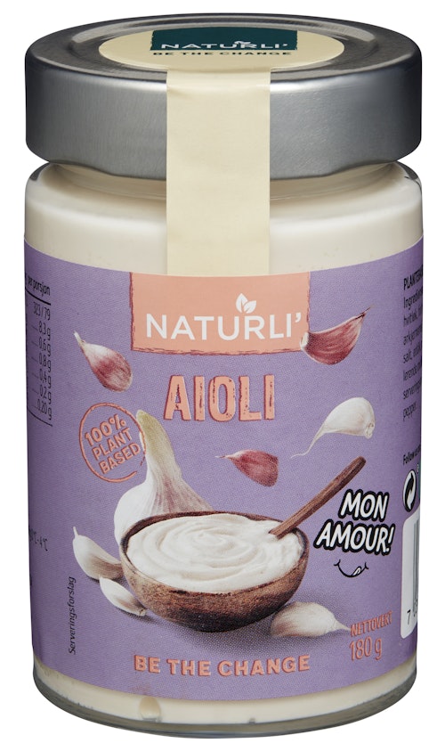 Bilde: © Naturli / Oda Naturli Aioli Dressing Vegansk