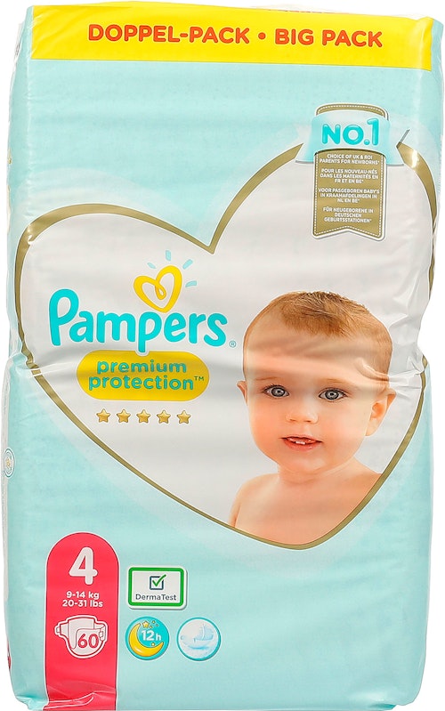 Bilde: © Pampers / Oda Pampers Bleie Premium Protection S4 9-14kg, 60 stk