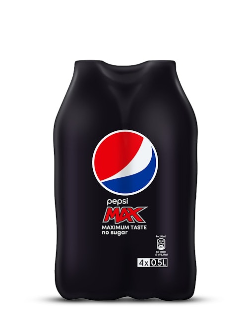 Bilde: © PepsiCo / Oda PepsiCo Pepsi Max 4 x 0,5l