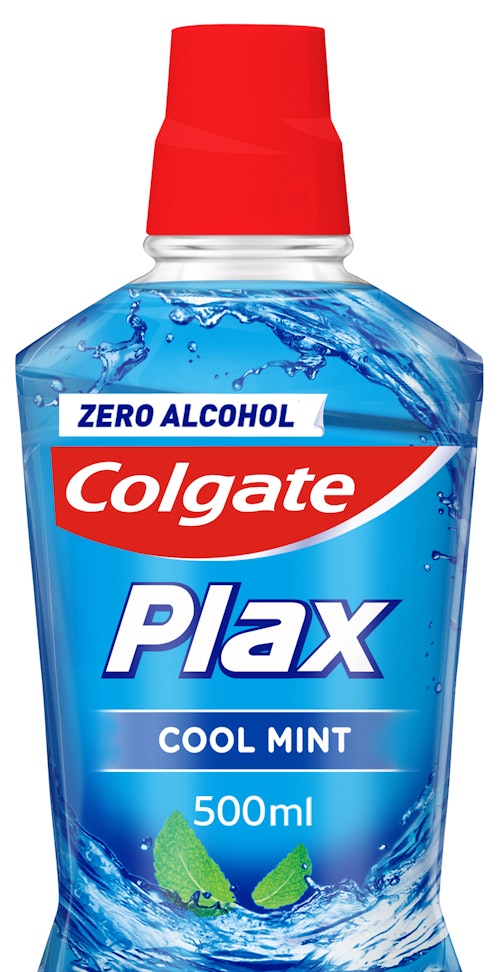 Bilde: © Colgate / Oda Colgate Munnskyll Plax Blå Cool Mint, 0,5 l