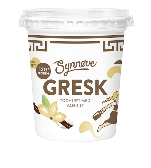 Bilde: © Synnøve / Oda Synnøve Gresk Yoghurt Vanilje 350 g
