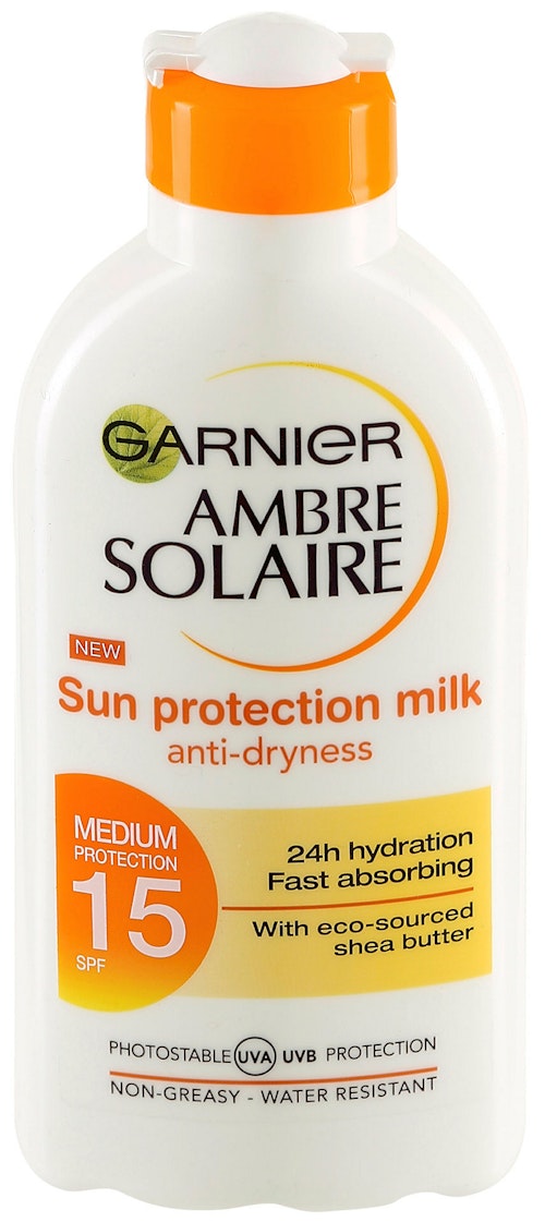 Bilde: © Garnier / Kolonial.no Garnier Sun Protection Milk SPF 15 200 ml
