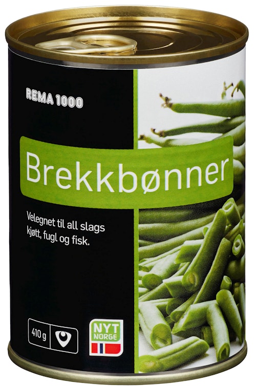 Bilde: © REMA 1000 / Oda REMA 1000 Brekkbønner 410 g