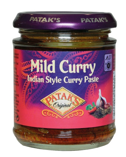 Bilde: © Patak's / Kolonial.no Patak's Mild Curry Paste 165 g
