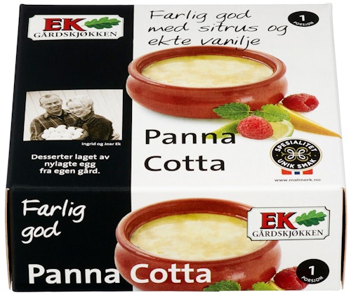 Bilde: © Ek Gårdskjøkken / Oda Ek Gårdskjøkken Panna Cotta