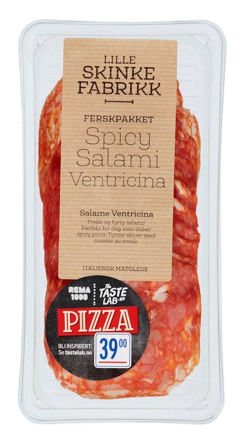 Bilde: © Lille Skinkefabrikk / Kolonial.no Lille Skinkefabrikk Salami Ventricina 60 g