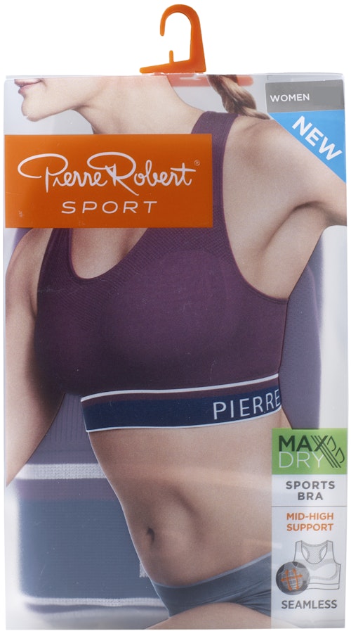 Bilde: © Pierre Robert / Kolonial.no Pierre Robert Sports Bra Burgundy, str. S, 1 stk