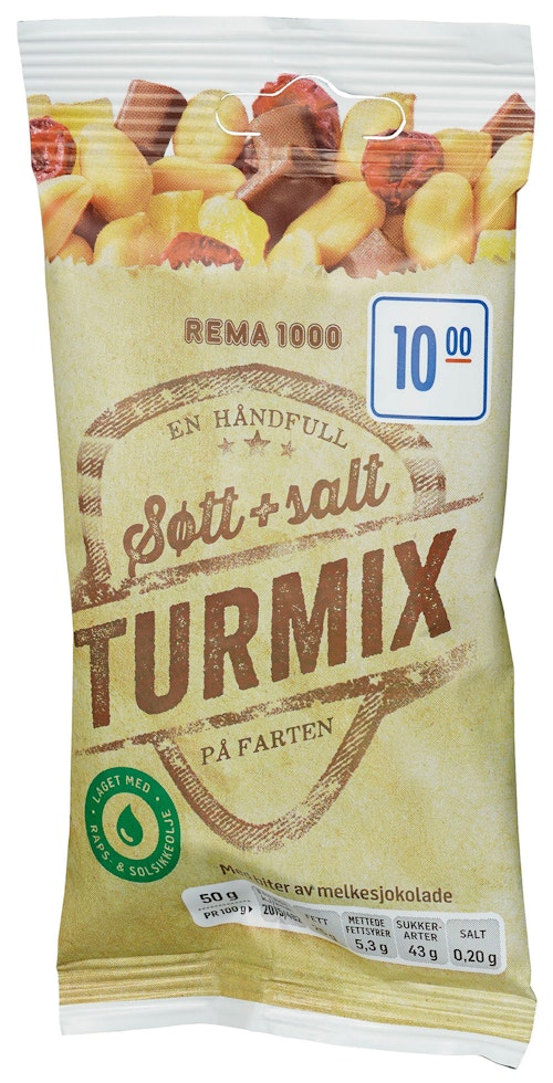 Bilde: © REMA 1000 / Kolonial.no REMA 1000 Turmix M/Sjokolade 50 g