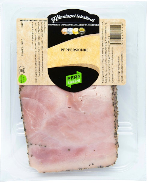 Bilde: © Pers Kjøkken / Kolonial.no Pers Kjøkken Pepperskinke 100 g