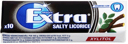 Extra Salty Licorice