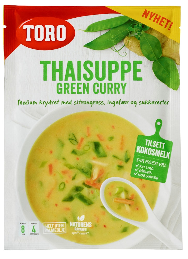 Toro Thaisuppe Green Curry