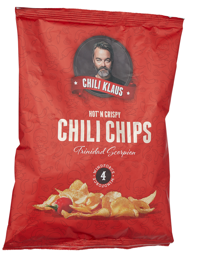 Chili Klaus Chili Chips Vindstyrke 4