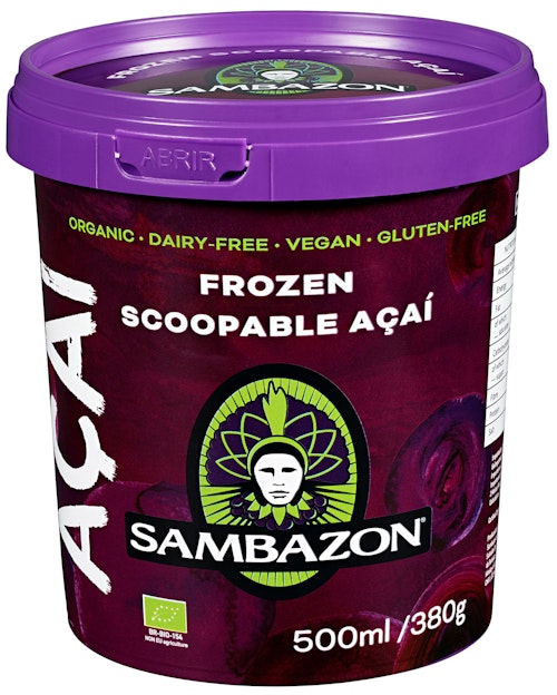 Acai sorbet Sambazon, 0,5 l