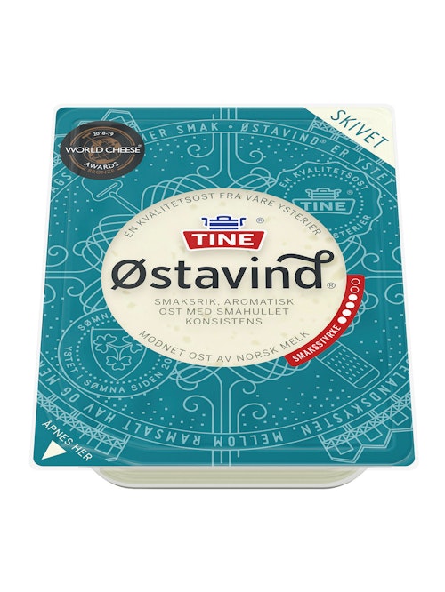 Bilde: © Tine / Kolonial.no Tine Østavind Skivet 150 g