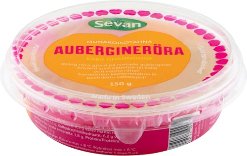 Bilde: © Sevan / Kolonial.no Sevan Auberginesalat (Baba Ghannoughe), 150 g