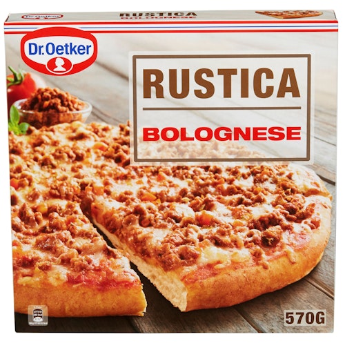 Bilde: © Dr. Oetker / Kolonial.no Dr. Oetker Pizza Rustica Bolognese 570 g