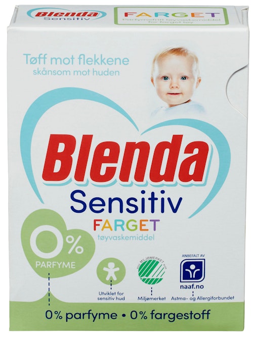 Bilde: © Blenda / Kolonial.no Blenda Blenda Sensitive Farget 1,04 kg