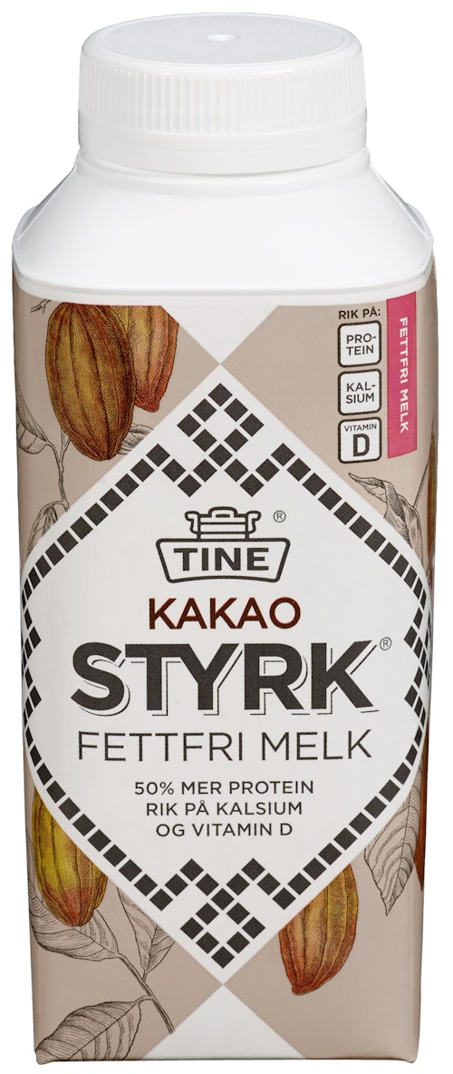 Bilde: © Tine / Oda Tine Styrk Kakao 330 ml