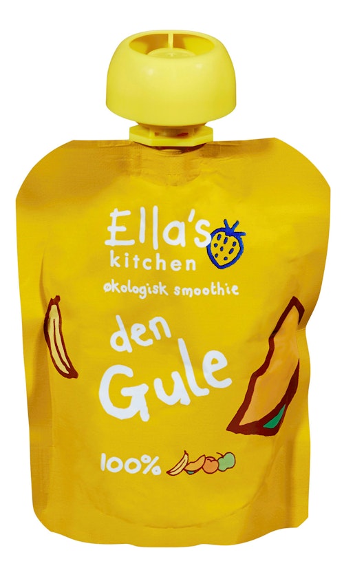 Bilde: © Ella's Kitchen / Oda Ella's Kitchen The Yellow One Smoothie Fra 6 mnd, 90 g
