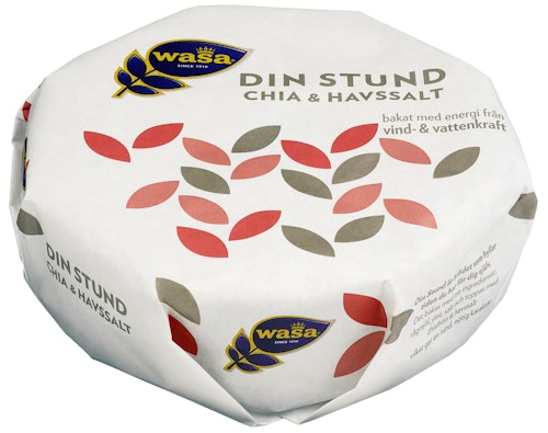 Bilde: © Wasa / Kolonial.no Wasa Din Stund Chia & Havsalt 260 g