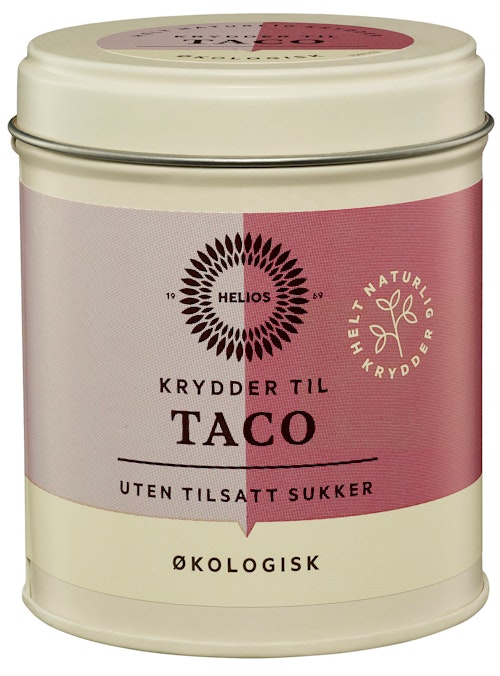 Bilde: © Helios / Kolonial.no Helios Tacokrydder Økologisk, 70 g