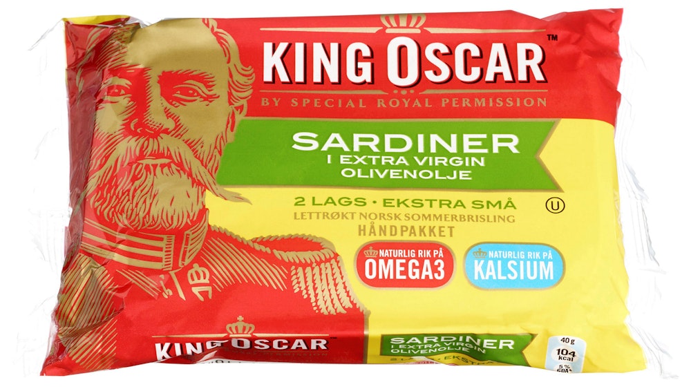 King Oscar Sardiner i Olje