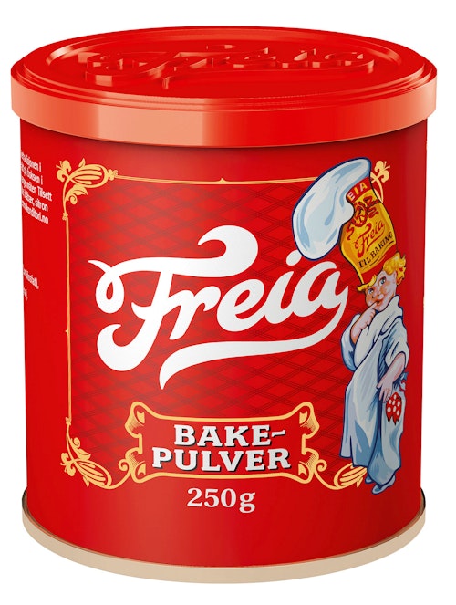 Bilde: © Freia / Oda Freia Bakepulver 250 g