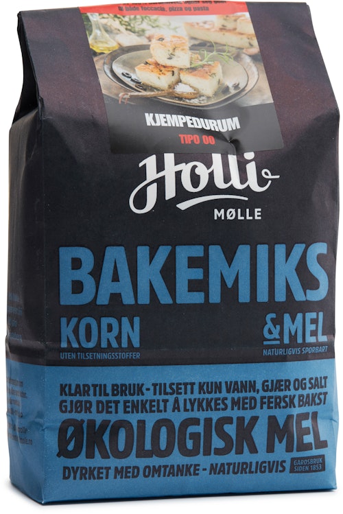 Bilde: © Holli Mølle / Oda Holli Mølle Tipo 00 Mel Kjempedurum Siktet