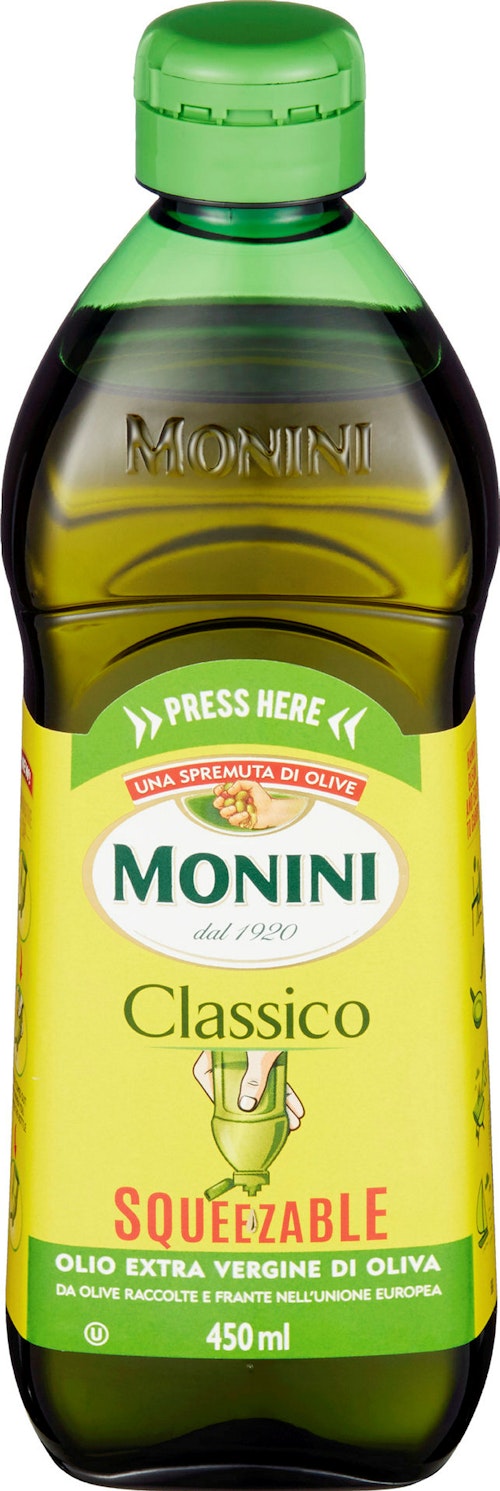 Bilde: © Monini / Kolonial.no Monini Classico Extra Vergine di Oliva 450 ml