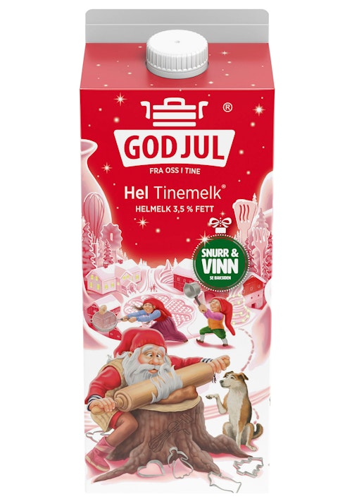 Bilde: © Tine / Kolonial.no Tine TineMelk Hel 1,75 l