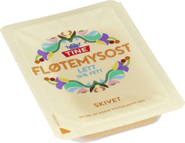 Bilde: © Tine / Oda Tine Fløtemysost Lettere Skivet, 130 g