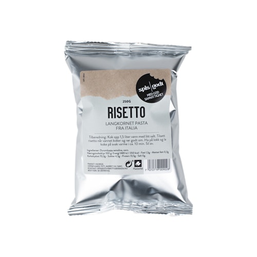 Bilde: © Spis / Oda Spis Porsjonspose Risetto 250 g