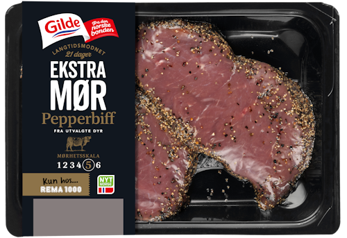 Bilde: © Gilde / Oda Gilde Storfe Pepperbiff ca. 390 g
