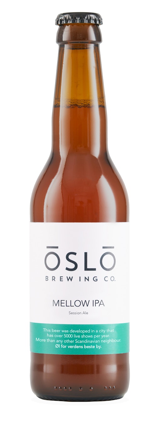 Bilde: © Oslo Brewing Company / Kolonial.no Oslo Brewing Company Mellow IPA 0,33 l