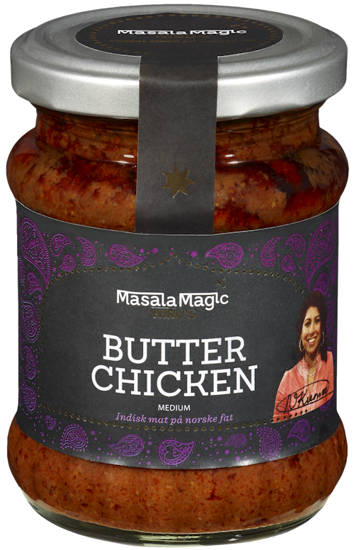 Bilde: © MasalaMagic / Kolonial.no MasalaMagic Butter Chicken Paste 250 g