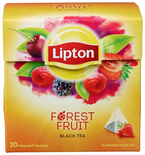 Bilde: © Lipton / Oda Lipton Forest Fruit Tea Pyramide 20 poser, 20 stk