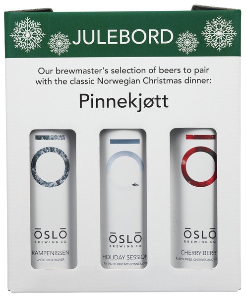 Oslo Brewing Company Julebord Pinnekjøtt 6 x 0,5l, 3 l
