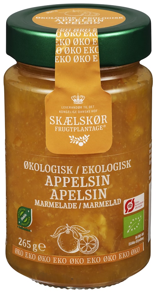 Økologisk Appelsinmarmelade Skælskør 265 g