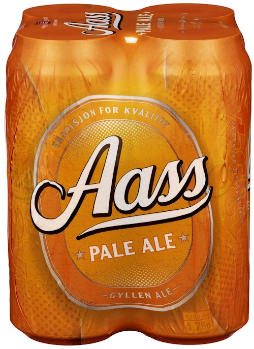 Aass Pale Ale 4 x 0,5l, 2 l