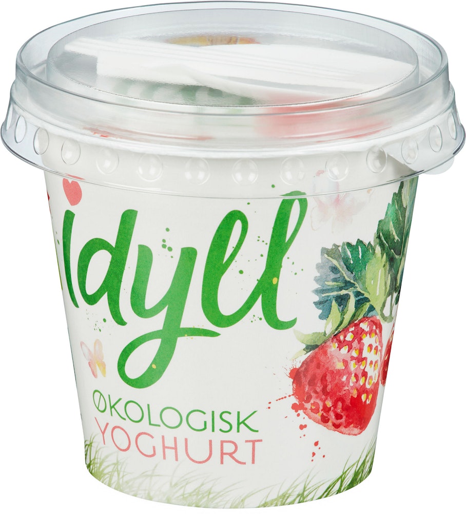 Synnøve Idyll Yoghurt Jordbær Økologisk