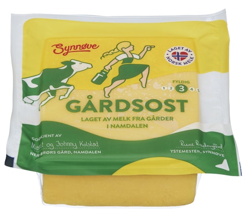 Bilde: © Synnøve / Oda Synnøve Synnøve Gårdsost 450 g