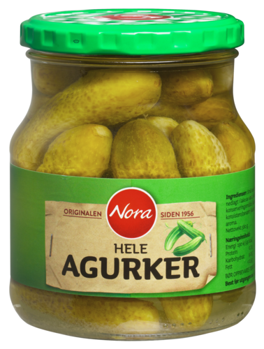 Bilde: © Nora / Oda Nora Agurker Hele 580 g