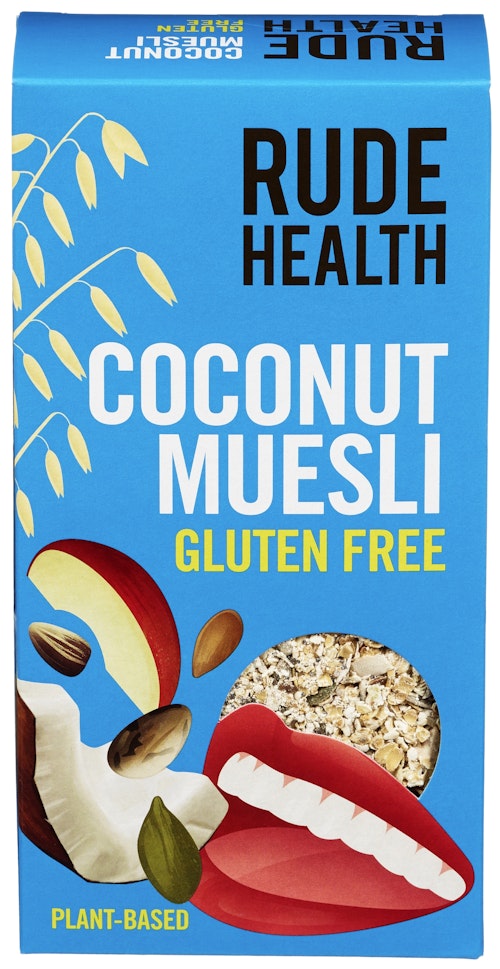 Bilde: © Rude Health / Oda Rude Health Coconut & Seed Muesli Glutenfri, 400 g