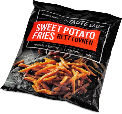 Bilde: © REMA 1000 / Kolonial.no REMA 1000 Søtpotet Fries 500 g