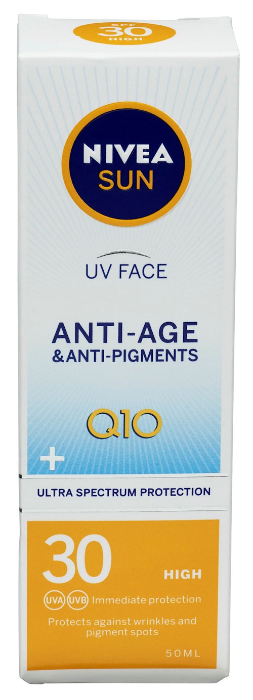 Bilde: © Nivea / Kolonial.no Nivea Sun Face Anti-Age Pigment SPF 30, 50 ml