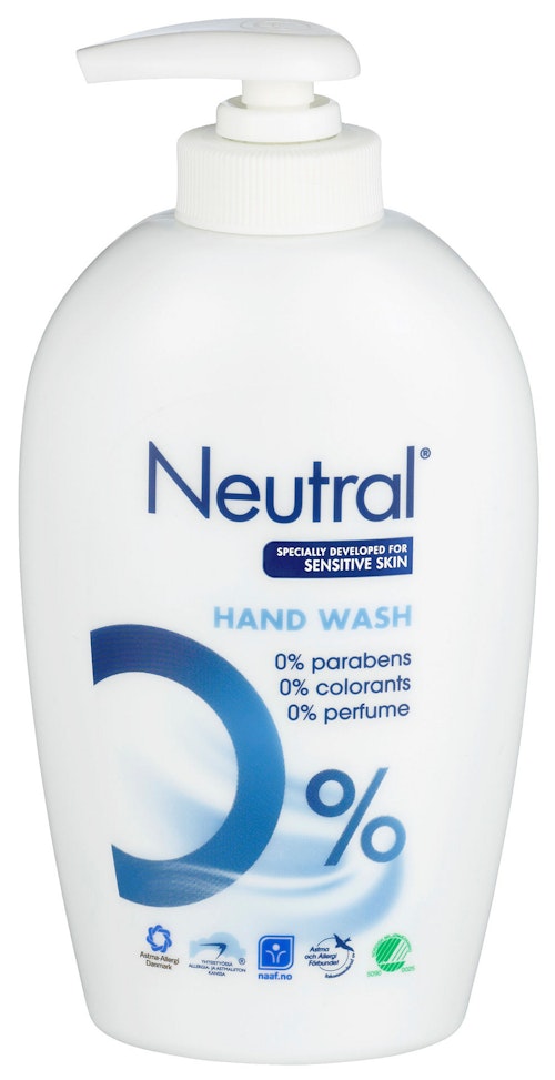 Neutral Hand Wash Pumpe, 250 ml
