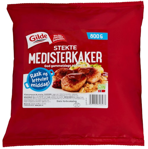Bilde: © Gilde / Kolonial.no Gilde Medisterkaker 800 g